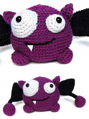 Free Crochet Pattern for a Monster Amigurumi Taggle