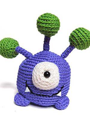 Free Crochet Pattern for a Monster Amigurumi Zoink