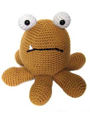Free Crochet Pattern for a Monster Amigurumi Otto