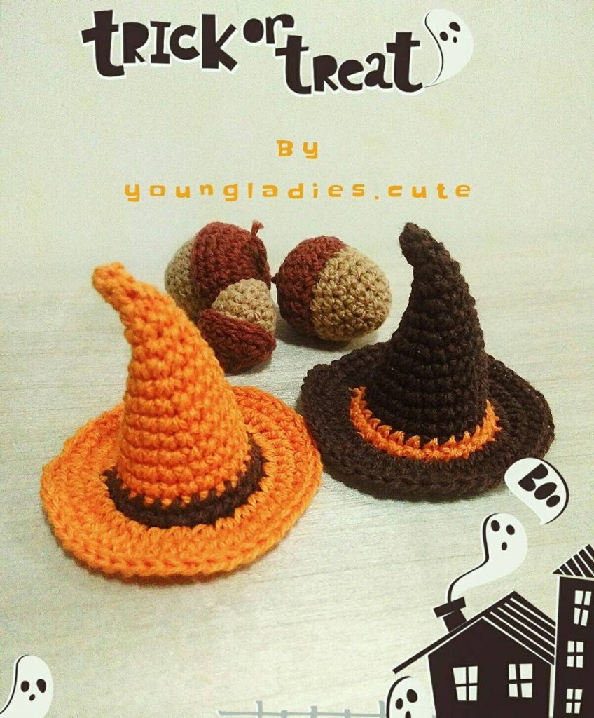 Free Halloween Crochet Pattern for a Witch Hat