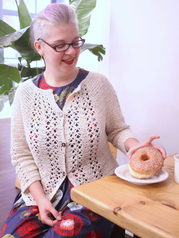 Free Crochet Pattern for a Cardigan - Imogen