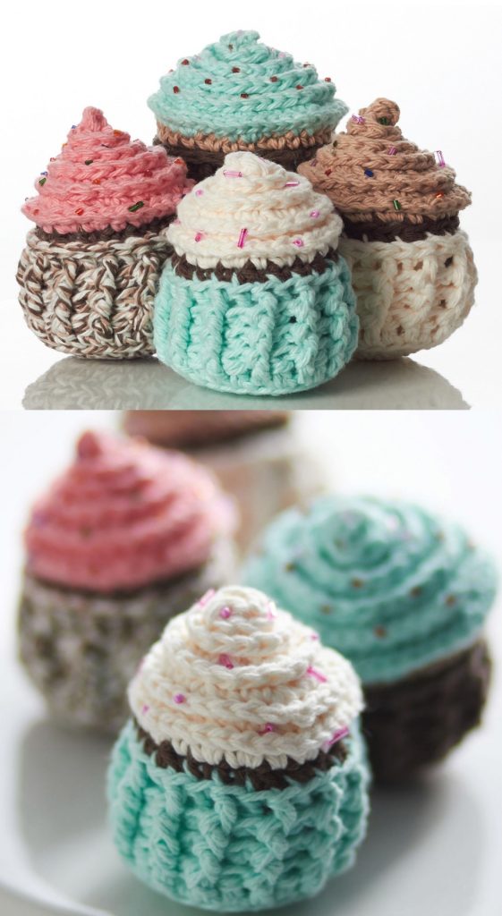 Free Crochet Pattern for Let Them Eat Cupcakes