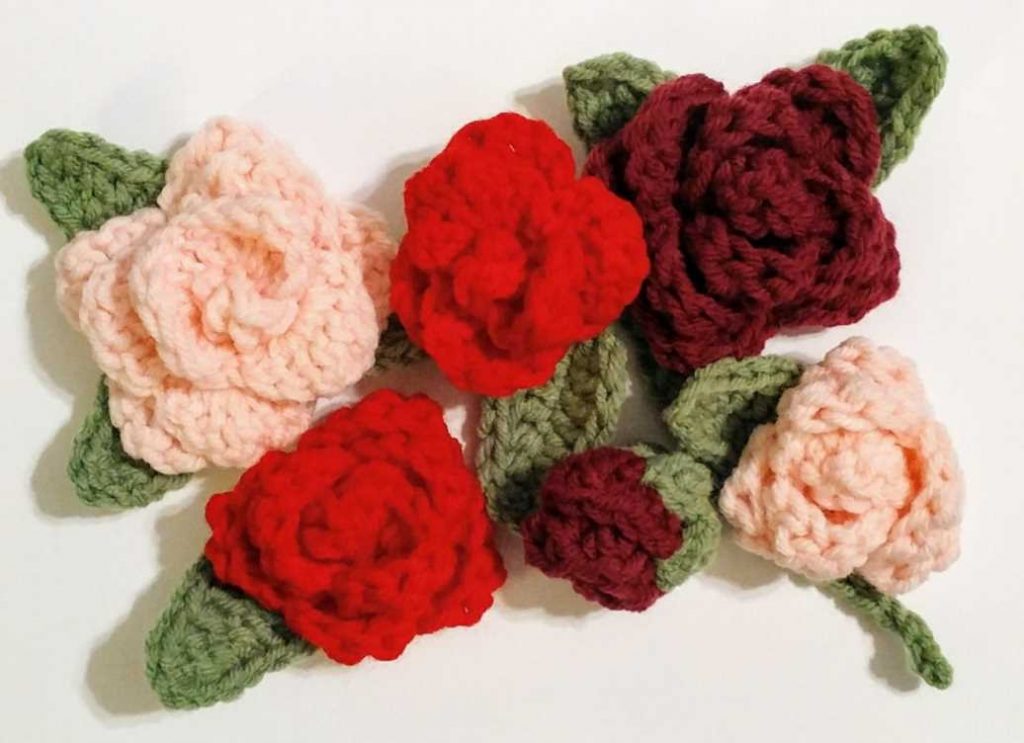 Free Crochet Pattern for Roses