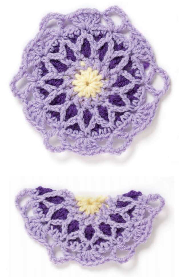 Free Crochet Pattern for a Blossom Hexagon