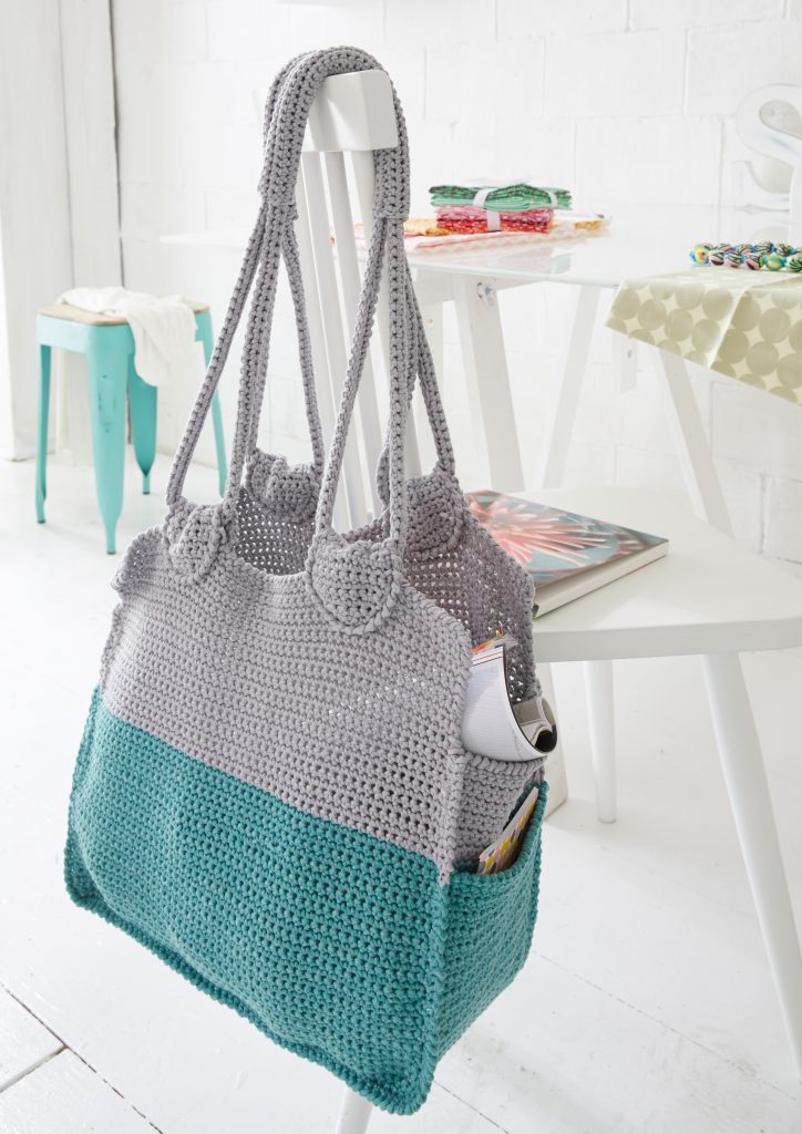 Free Crochet Pattern for a Room Bag