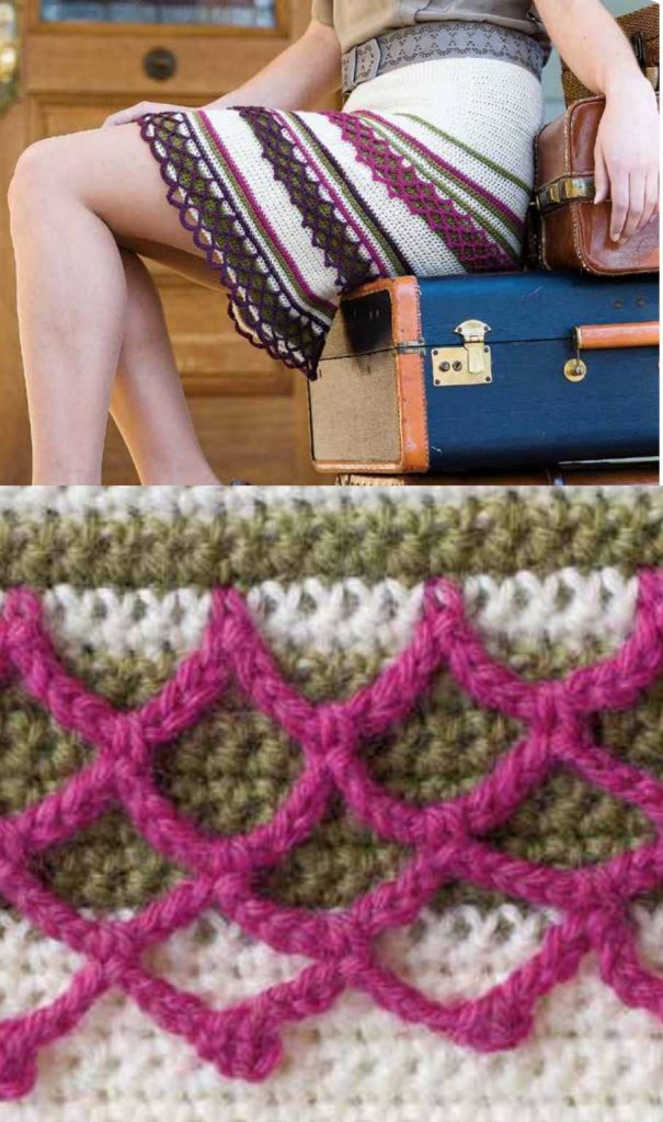 Free Crochet Pattern for a Swannanoa Skirt