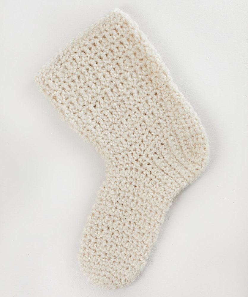 Free Crochet Pattern for At Home Slouchy Socks