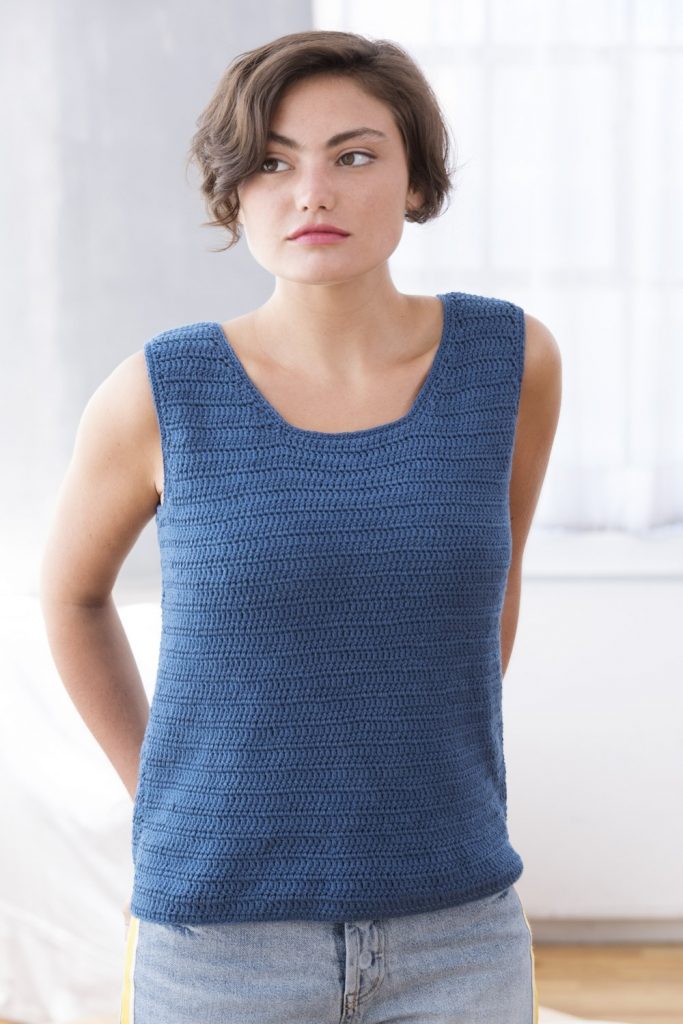 Free Crochet Pattern for a Short Hills Shell