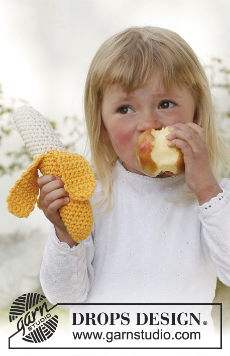 Free crochet pattern for a banana