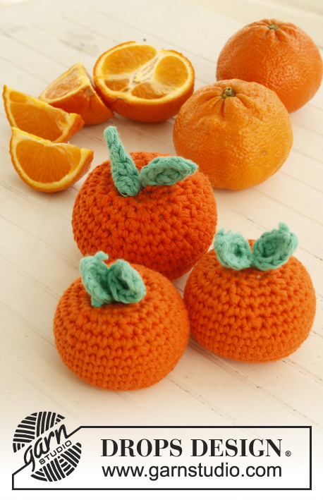 free crochet pattern for oranges