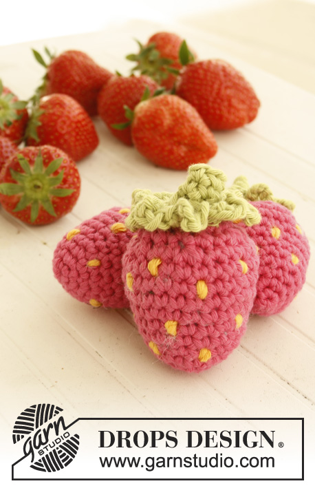 free crochet pattern for strawberries