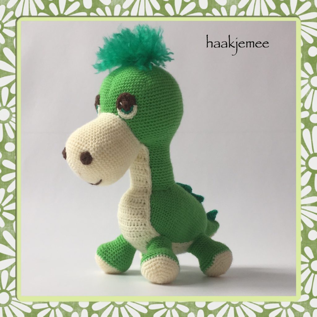 Free Crochet Pattern for a Cute Dinosaur