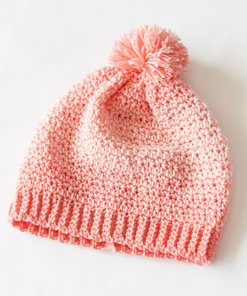 Free Crochet Pattern for an Ombre Hat