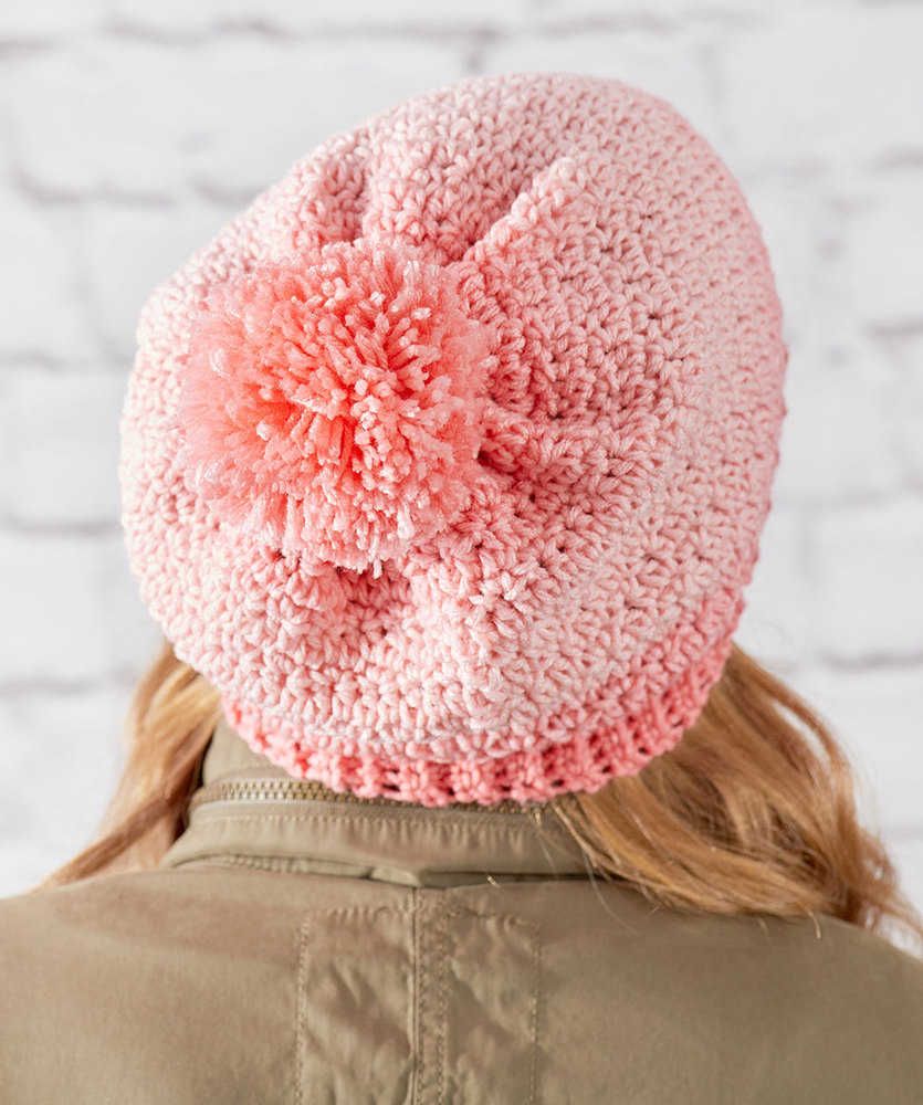 Free Crochet Pattern for an Ombre Hat