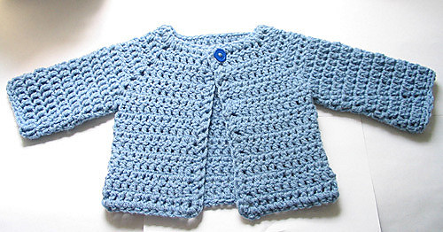 Baby Sweater to crochet for free