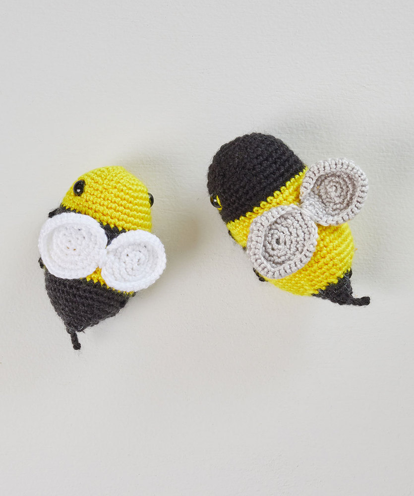 Free Knitting Pattern for a Bumblebee