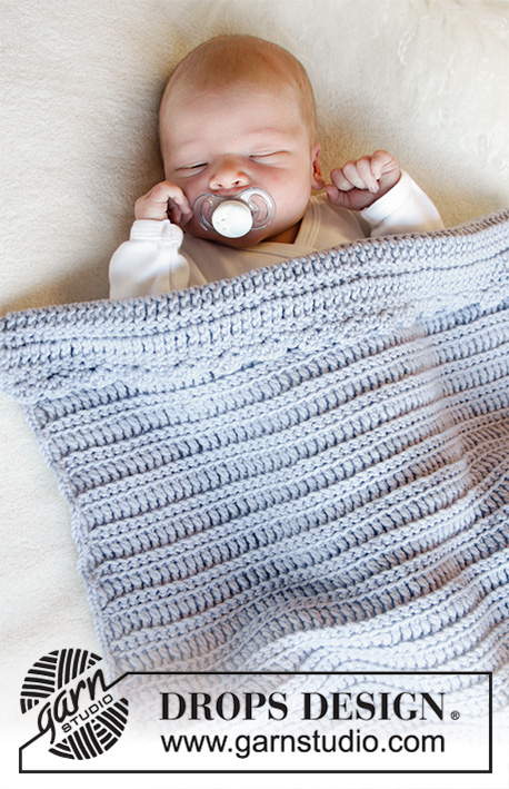 Free Crochet Pattern for an Easy First Year Baby Blanket