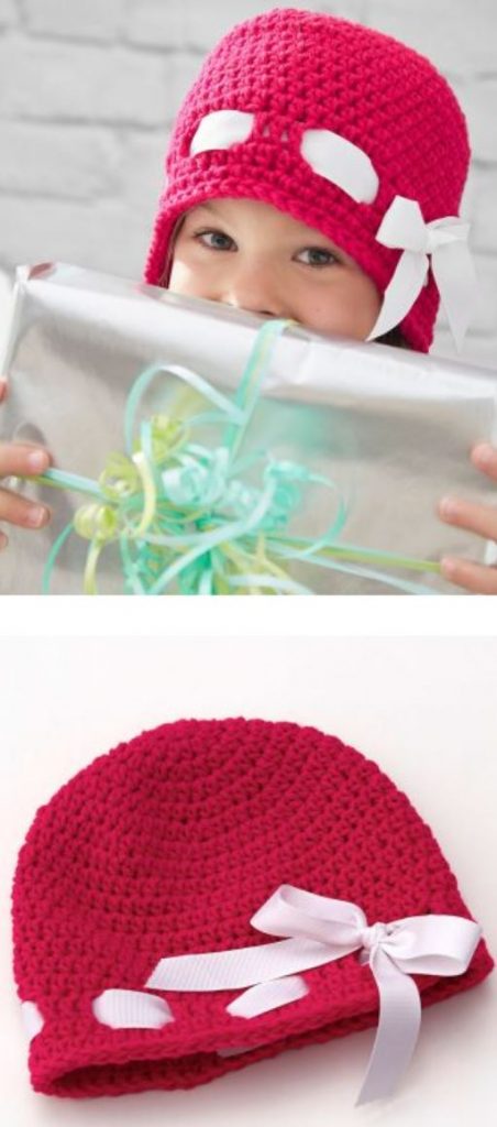 Free Crochet Hat Pattern for Girls