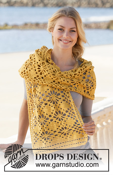 Free Crochet Pattern for a Butterfly Migration Wrap