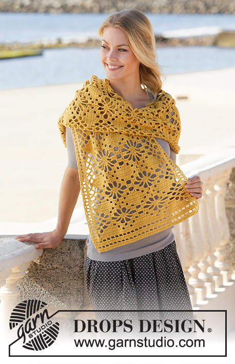 Free Crochet Pattern for a Butterfly Migration Wrap