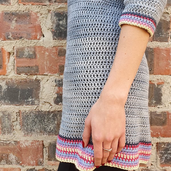 Free Knitting Pattern for a Boho Tunic for Women