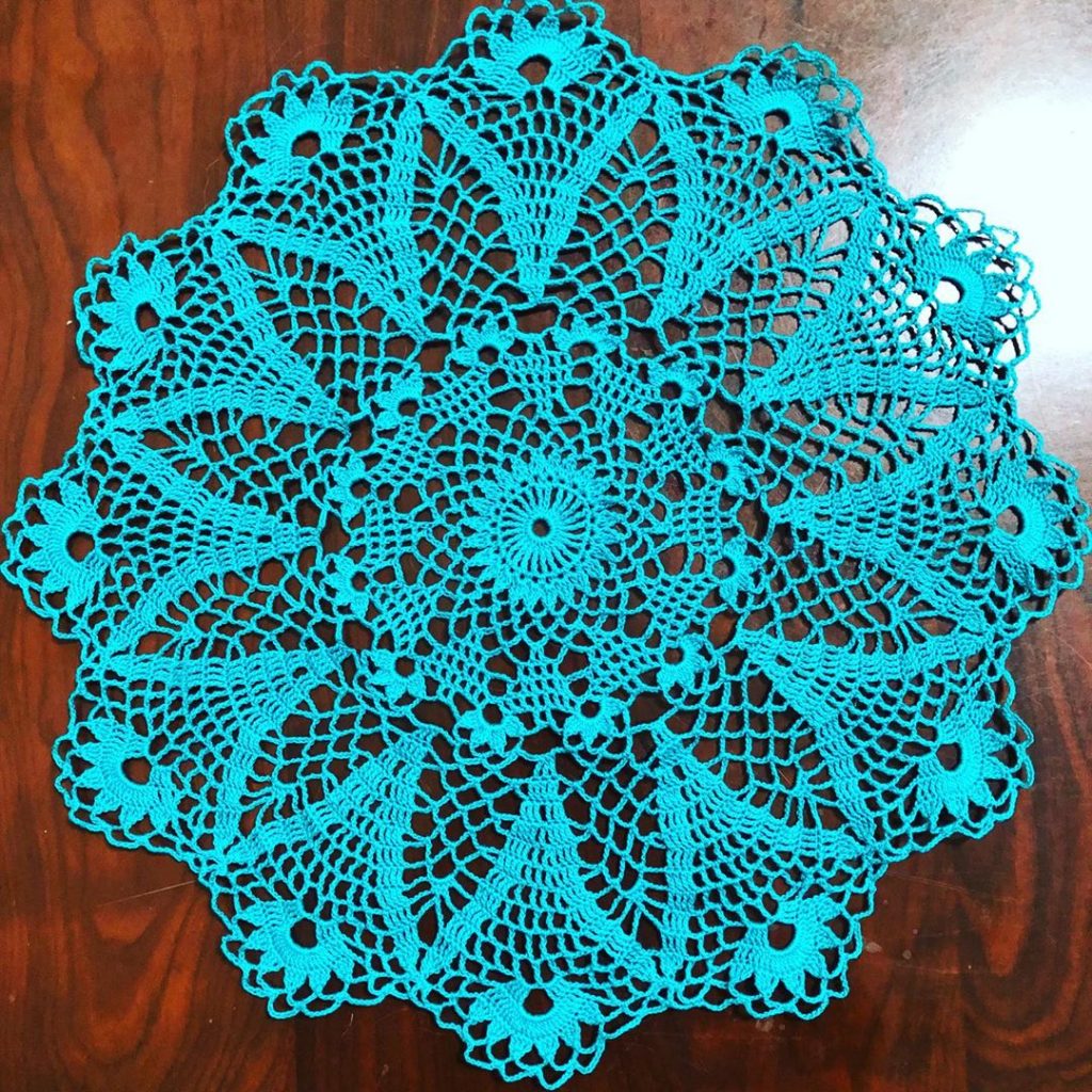 Free Crochet Pattern For A Decorative Doily ⋆ Crochet Kingdom
