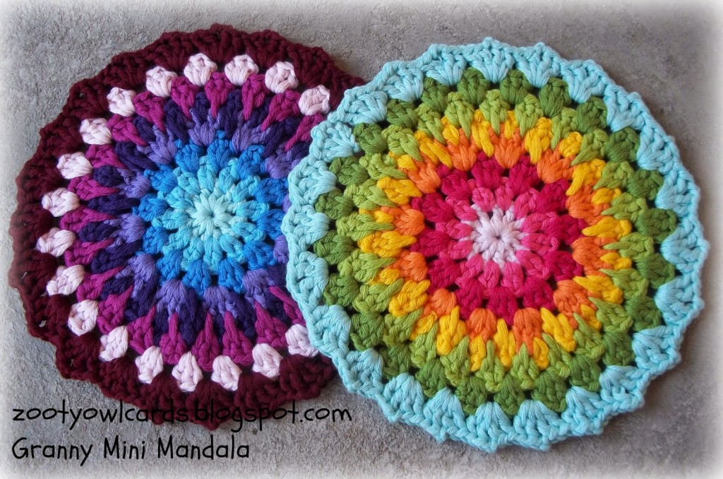 Crochet Granny Mini Mandala