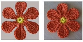 2 Groovy Crochet Flowers
