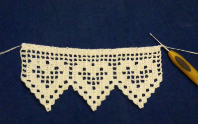 Heart Border Motif Crochet