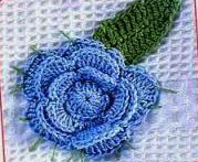 Three Layer Crochet Flower