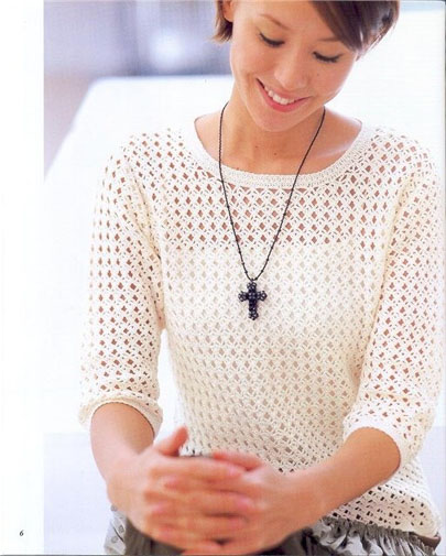 Lace Crochet Top Pattern 