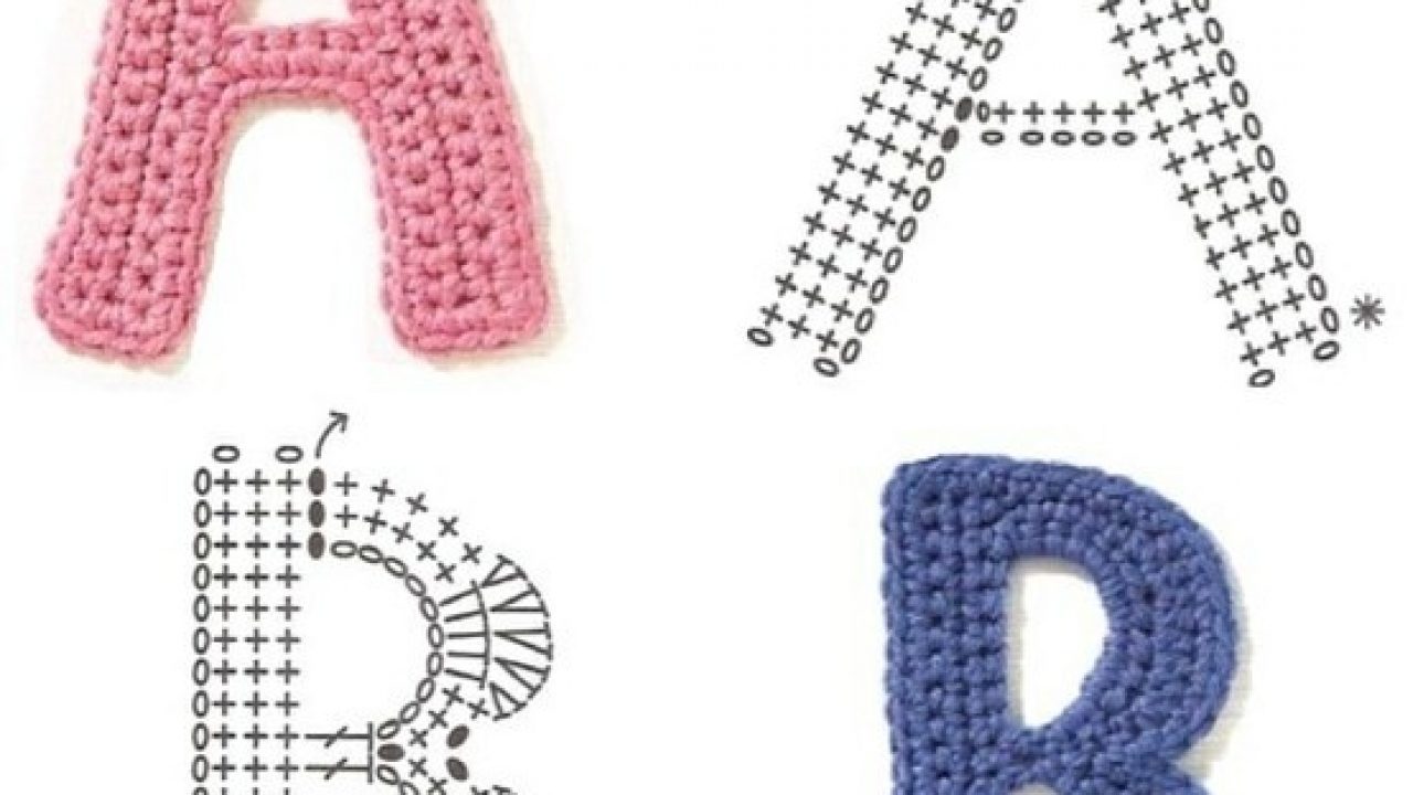 Free Crochet Alphabet Charts