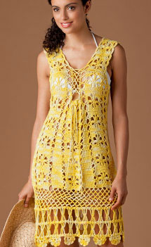 Princess Buttercup Crochet Sundress