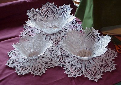 Doily Bowl Shaped Pattern