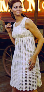 Point Imperial EmpireCrochet Dress Pattern
