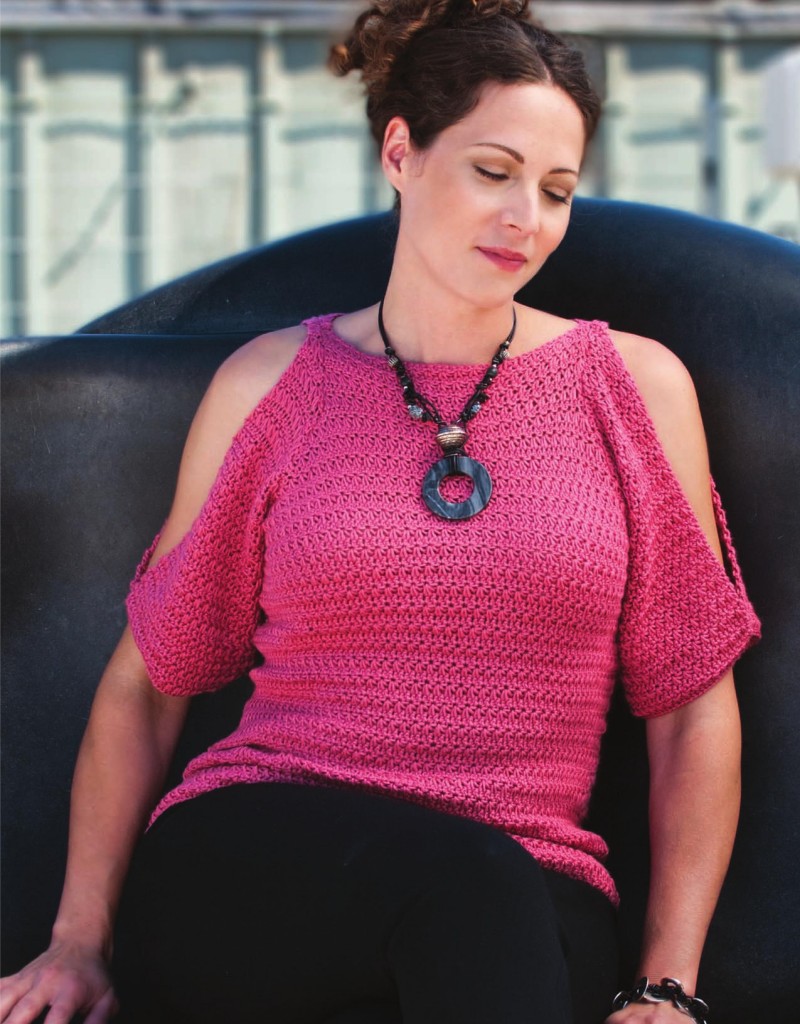 St Topez Summer Crochet Top