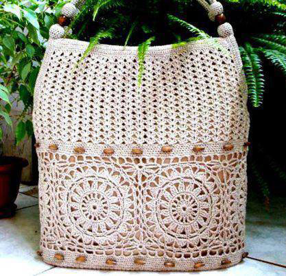 Bag - Circle Motif Band