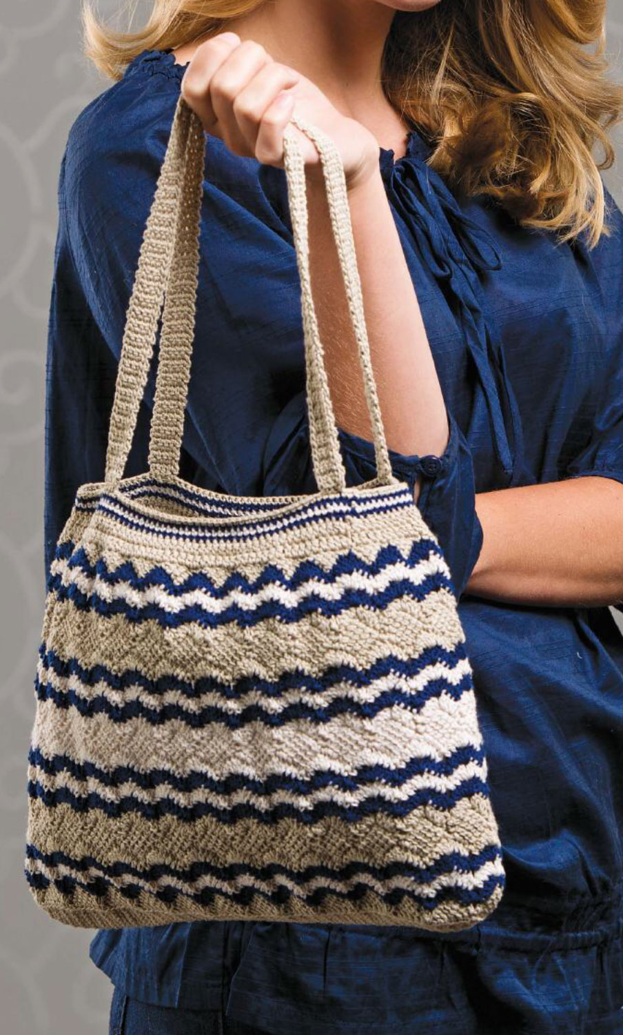 Stripped Ripples Bag ⋆ Crochet Kingdom