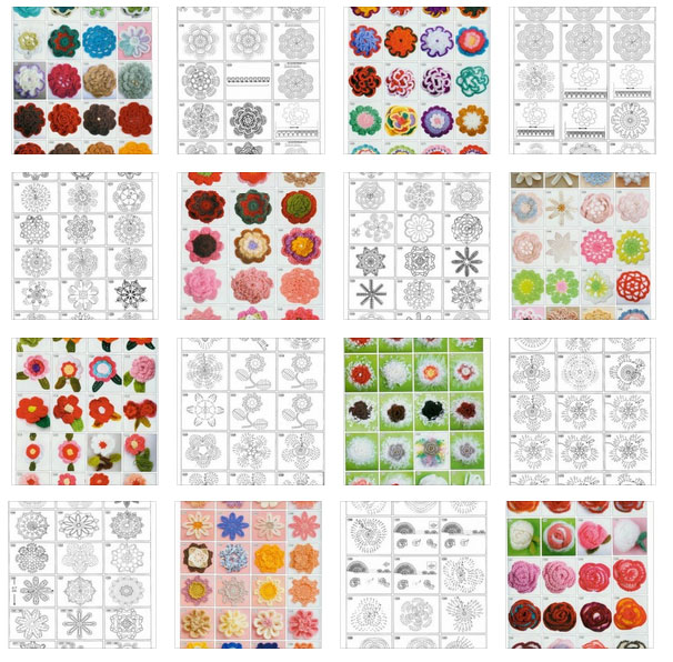 Amazing Collection of Crochet Flowers
