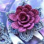 3D Crochet Flower Pattern