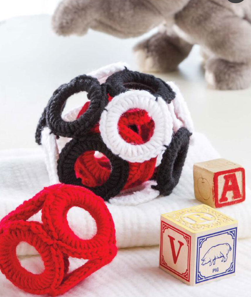 Crochet Rings Baby Toy