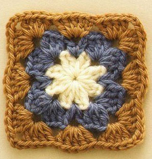 Pretty and Simple Crochet Square Pattern