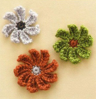 Many Petal Flower - Crochet Pattern