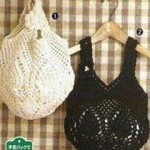 Crochet Bags with Pineapple Motif