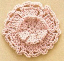 Lovely Free Crochet Flower Pattern