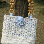 Rectangular Crochet Lace Bag Pattern