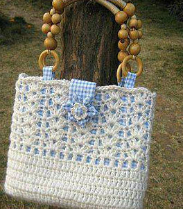 Rectangular Crochet Lace Bag Pattern ⋆ Crochet Kingdom