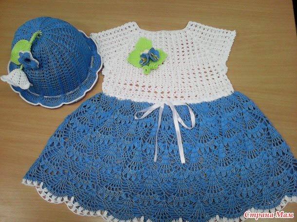 Baby Dress Crochet Pattern