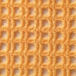 Mesh Squares Crochet Stitch