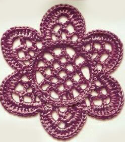 Lace Crochet Flower